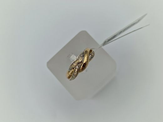 Золотое кольцо, 2.35 г, разм. 17