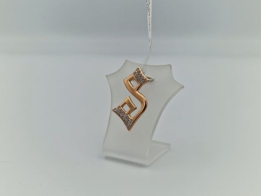 Золотой кулон с цирконом, 3.1 г