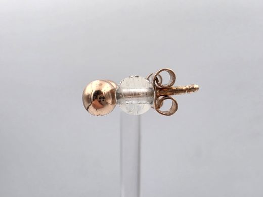 Золотые серьги, 1.24 г