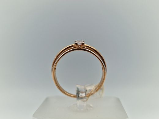 Zelta gredzens, 2.01 g, izm. 17.5