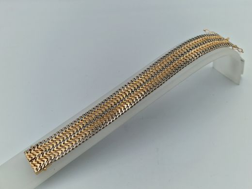 Zelta rokassprādze, 58.62 g, izm. 19