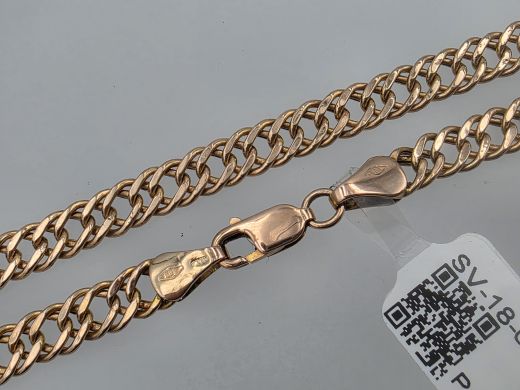 Zelta ķēdīte, 9.50 g, izm. 56 cm