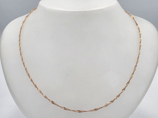 Золотая цепочка, 3.79 г, разм. 55 cm