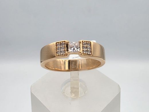 Gold ring, 3.47 g, size 17.5