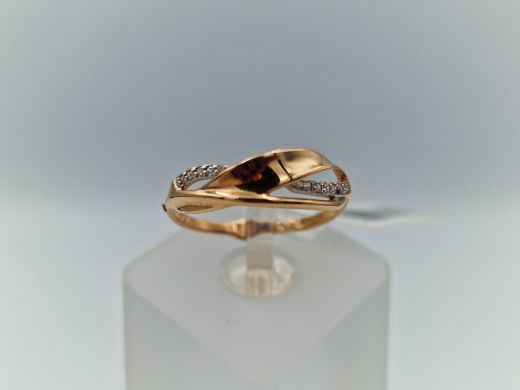 Zelta gredzens, 1.56 g, izm. 18