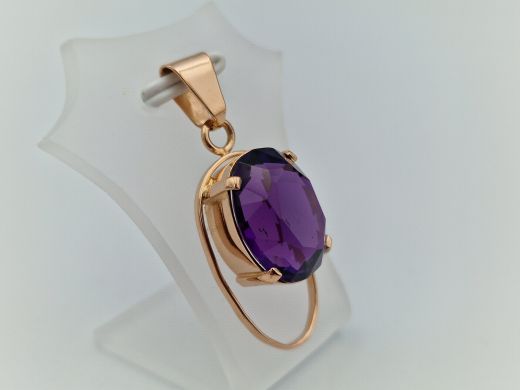 Zelta kulons ar cirkoniju, 4.78 g