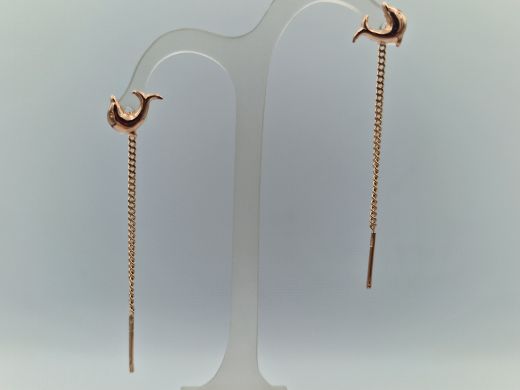 Золотые серьги, 1 г