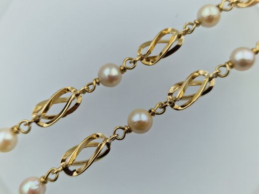 Золотое ожерелье, 19.5 г, разм. 55