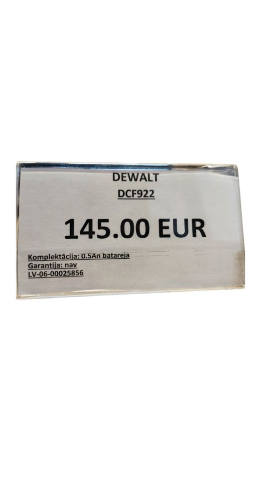 Dewalt Dcf922
