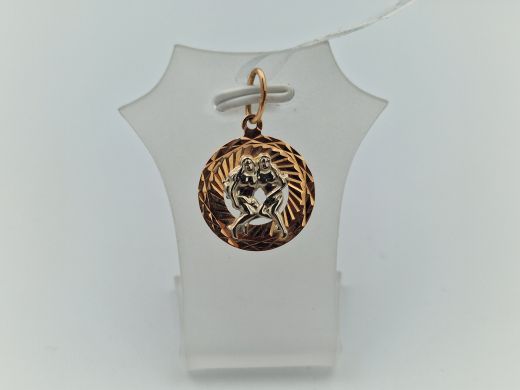 Золотой кулон, 0.9 г