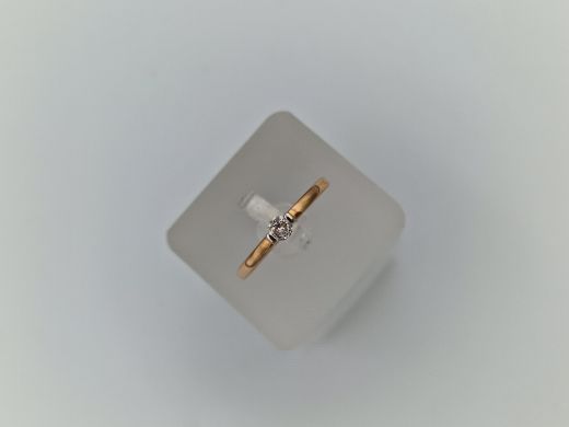 Zelta gredzens, 1.02 g, izm. 18