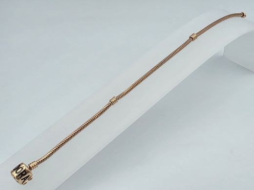 Kuldne käevõru, 6.68 g, suurus 17.5 cm