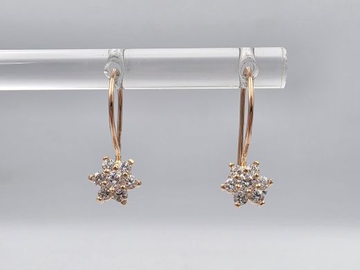 Золотые серьги, 0.97 г