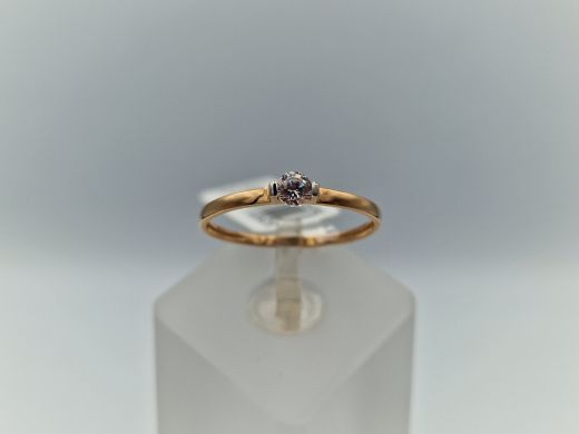 Zelta gredzens, 1.05 g, izm. 18.5