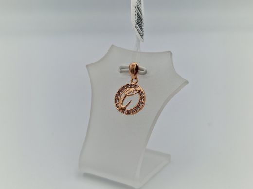 Zelta kulons ar cirkoniju, 0.82 g