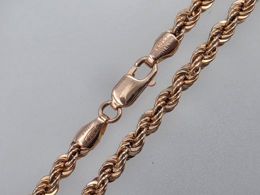 Золотая цепочка, 9.87 г, разм. 55