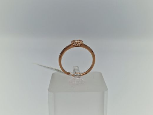 Zelta gredzens, 1.37 g, izm. 17.5