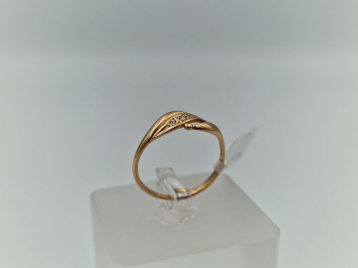 Zelta gredzens, 1.12 g, izm. 16