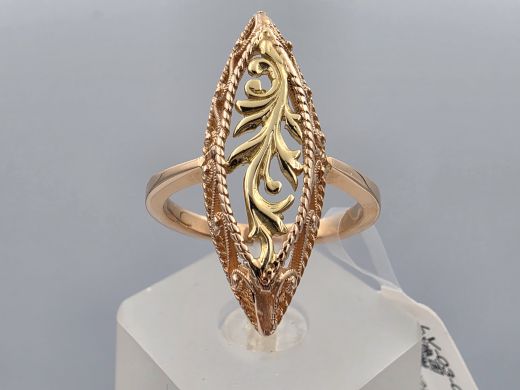 Gold ring, 4.96 g, size 18.5