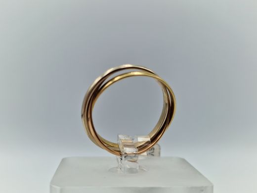 Zelta gredzens, 3.67 g, izm. 18