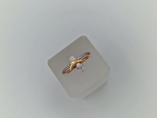 Zelta gredzens, 1.48 g, izm. 18