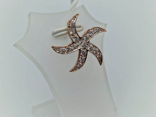 Золотой кулон с цирконом, 1.38 г