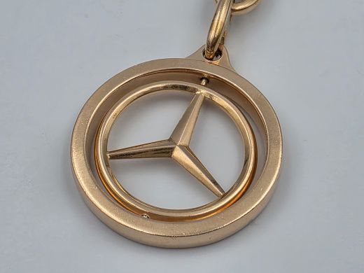 Gold keychain