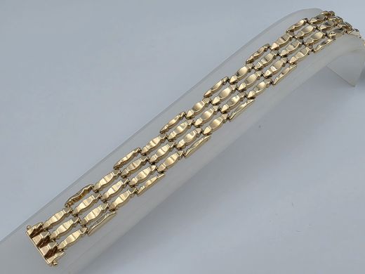 Zelta rokassprādze, 25.26 g, izm. 20.5 cm