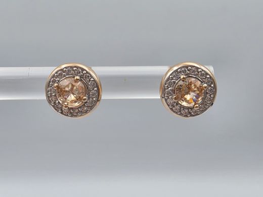 Золотые серьги, 2.43 г