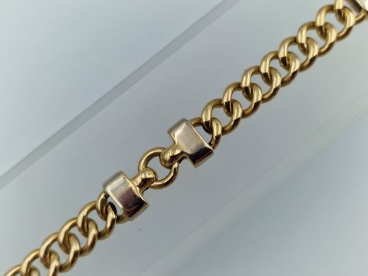 Zelta rokassprādze, 22.88 g, izm. 19