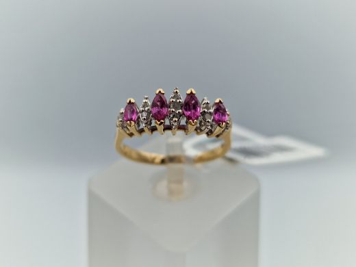 Zelta gredzens, 2.78 g, izm. 17.5