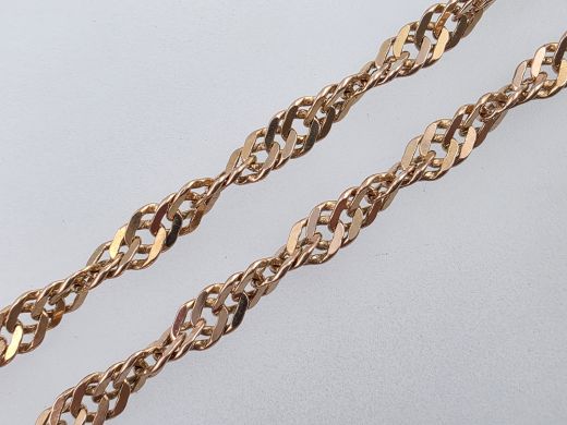 Zelta ķēdīte, 8.52 g, izm. 60 cm