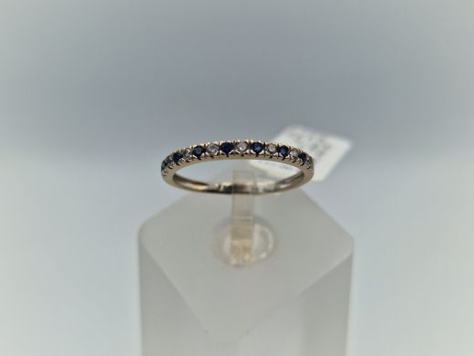 Zelta gredzens ar cirkoniju, 1.17 g, izm. 17.5