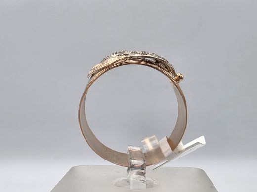 Золотое кольцо с бриллиантом, 4.07 г, разм. 21.5