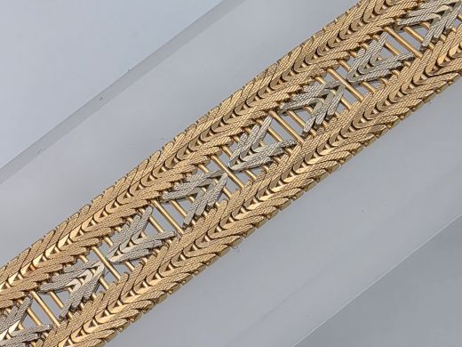 Gold bracelet, 34.56 g, size 20 cm