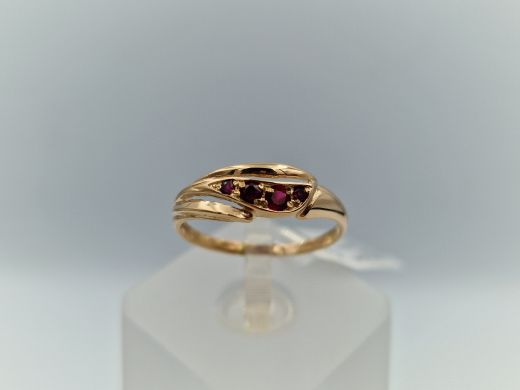 Zelta gredzens, 1.62 g, izm. 17