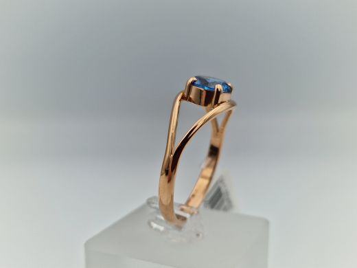 Zelta gredzens ar cirkoniju, 4.94 g, izm. 24