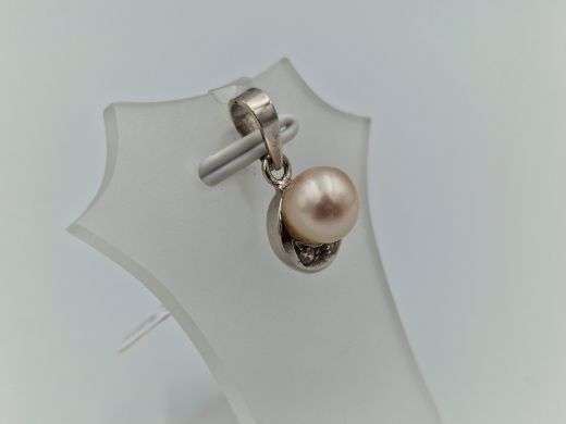 Zelta kulons ar cirkoniju, 1.89 g