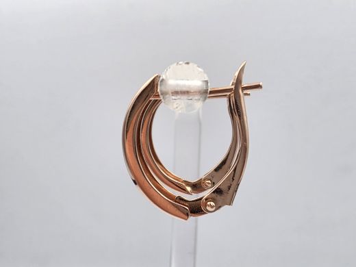 Золотые серьги, 1.54 г