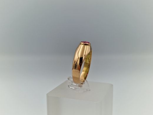 Zelta gredzens ar cirkoniju, 3.3 g, izm. 18.5