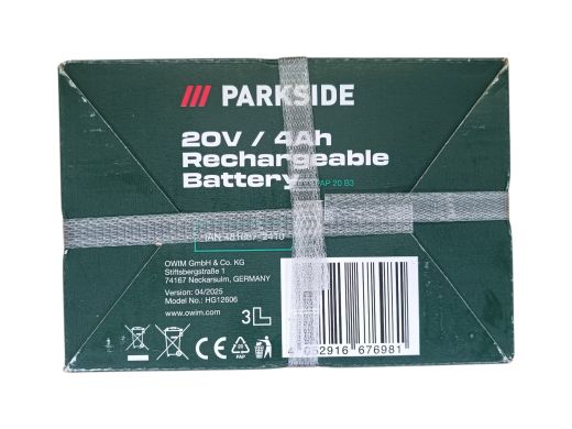Parkside Pap 20 B3