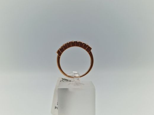 Zelta gredzens ar cirkoniju, 2.48 g, izm. 17