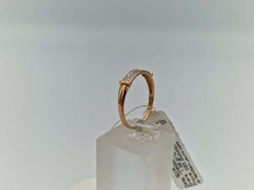 Zelta gredzens, 1.36 g, izm. 18.5