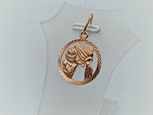 Gold pendant, 1.15 g