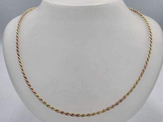 Золотая цепочка, 14.46 г, разм. 46