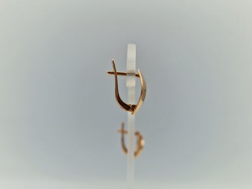 Zelta auskari ar cirkoniju, 3.18 g