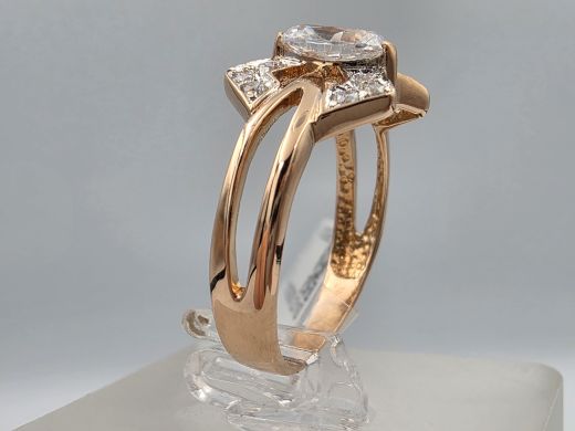 Gold ring, 3.00 g, size 17