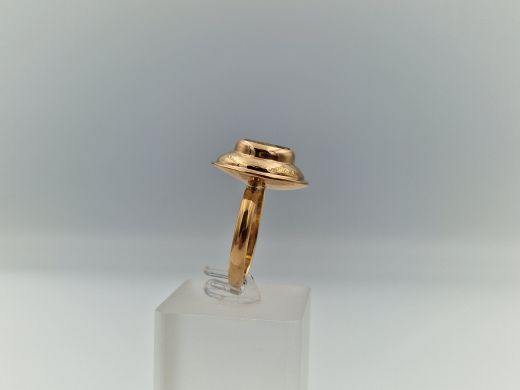 Zelta gredzens ar cirkoniju, 9.82 g, izm. 20.5