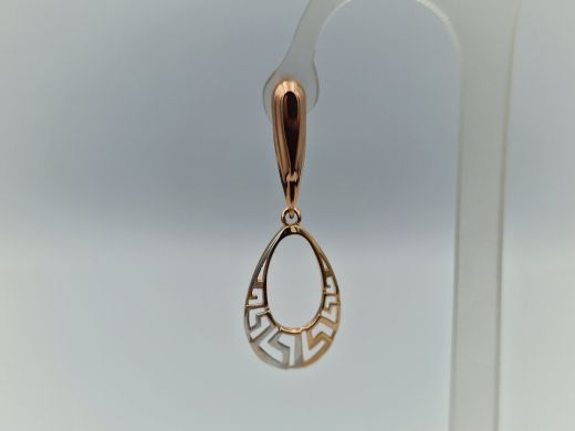 Золотые серьги, 2.26 г