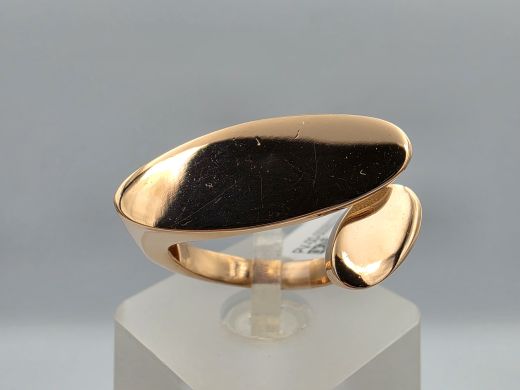 Gold ring, 5.12 g, size 17.5